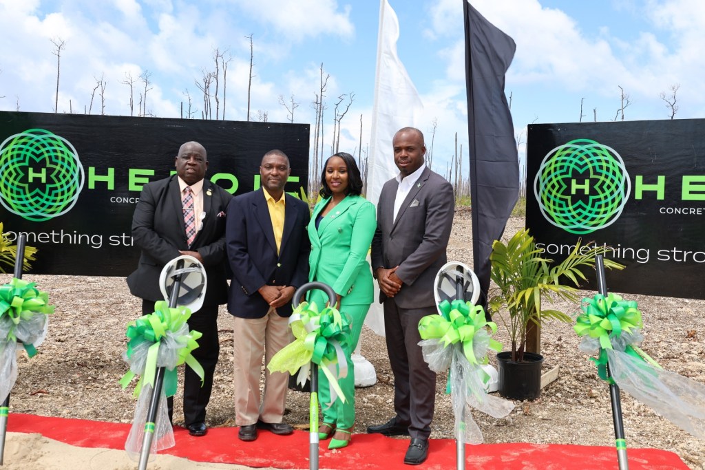 Senator commends women’s accomplishments during groundbreaking ceremony in Grand Bahama