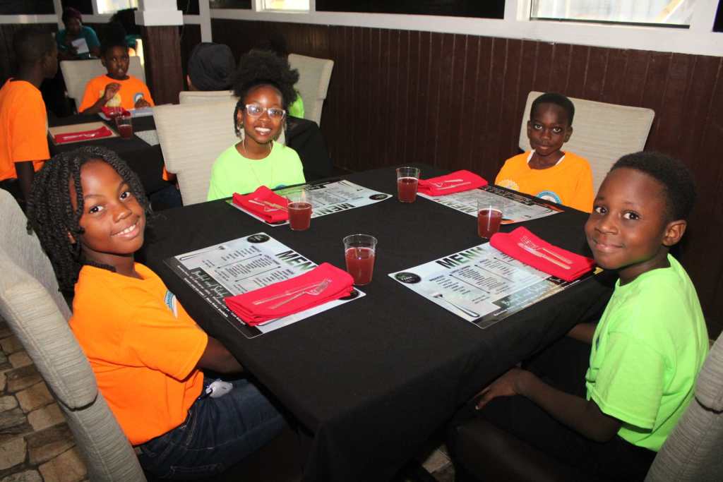 Carmichael Road Urban Renewal treated 30 children of the youth programme to dinner