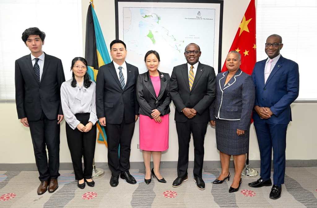 The Chinese Ambassador pays a courtesy call at the Ministry of Tourism, Investments and Aviation