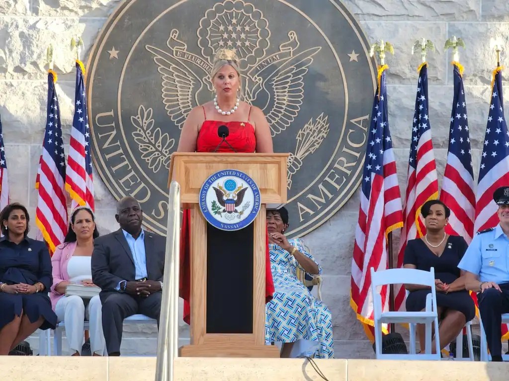 Reception Celebrates US Fourth of July, Welcome of New Charge d’Affaires, and Ribbon-Cutting for New Embassy Compound