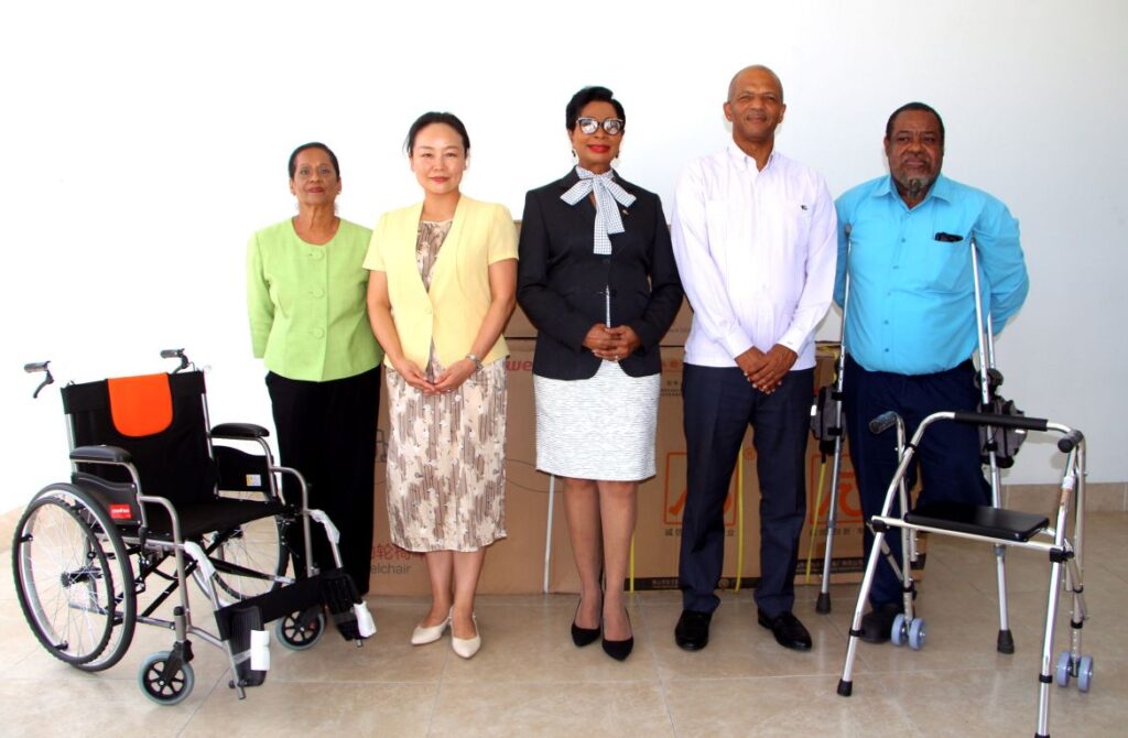 The Chinese Embassy Donates Assistive Equipment to the National Commission for Persons with Disabilities