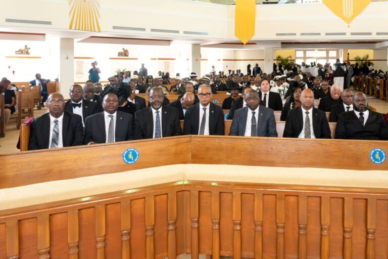 State-Recognized Funeral held for the late Rodney Moncur