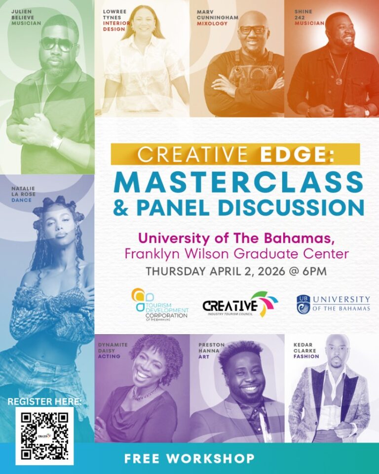 Tourism Development Corporation presents Creative Edge Masterclass 2026