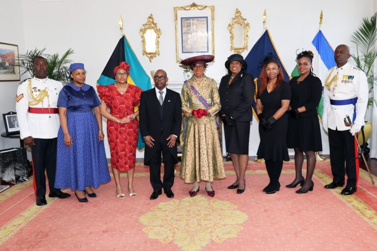Ambassador of the Kingdom of Lesotho presents Credentials to the Governor General