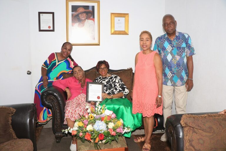 Mrs. Sybil Archer, celebrates 105 years