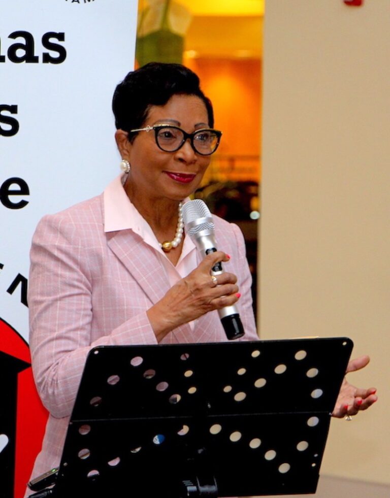 Ann Marie Davis addresses Crisis Center’s 3rd Child Abuse Prevention Exhibit official opening ceremony