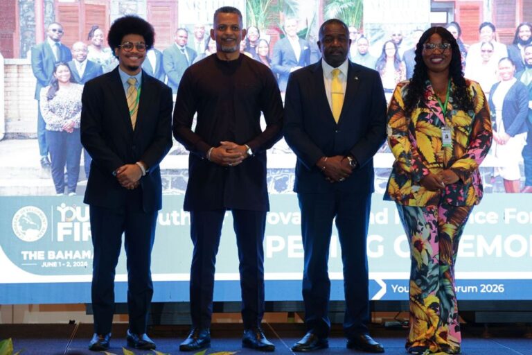 Minister Bowleg Lauds Caribbean Development Bank’s Youth Fire Forum