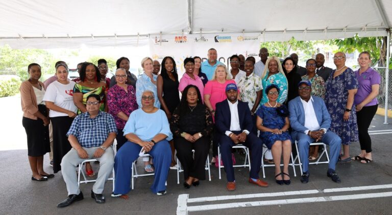 Mrs. Ann Marie Davis commends Bahamas Striping at its 16th Anniversary ‘Giving Back’ ceremony