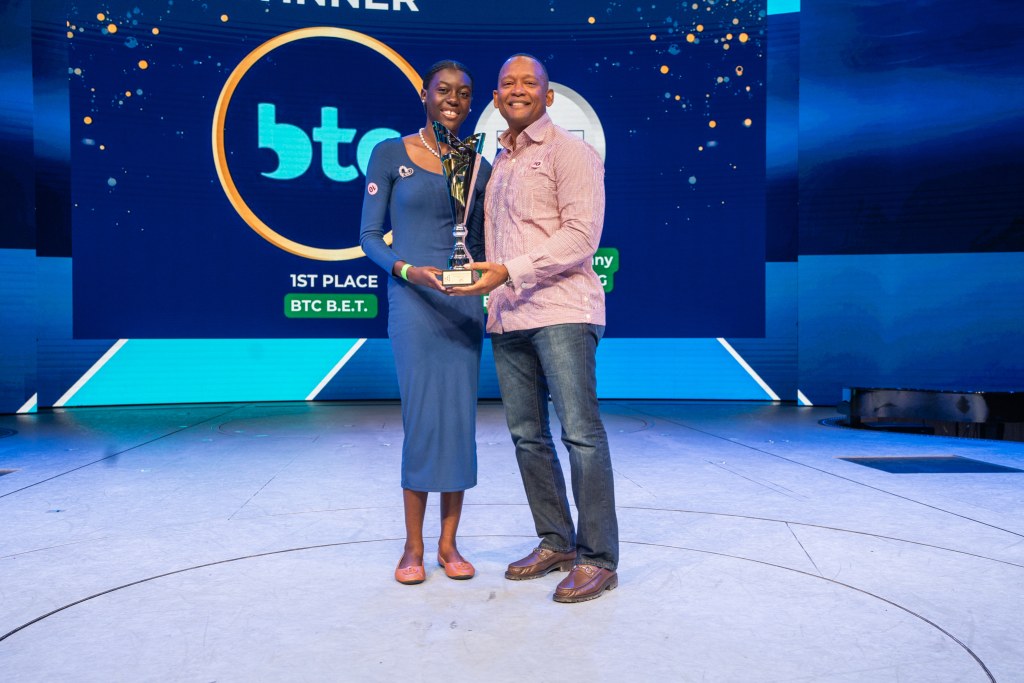BTC B.E.T Wins Company and Product of the Year at Junior Achievement Awards