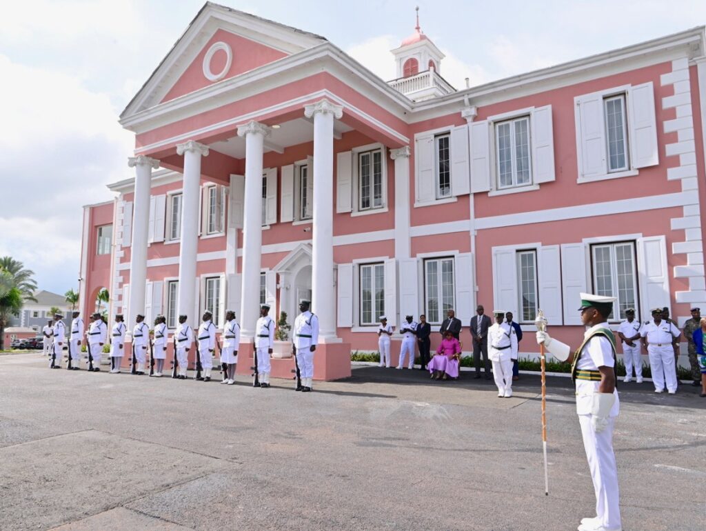 Changing of the Guard at Government House
