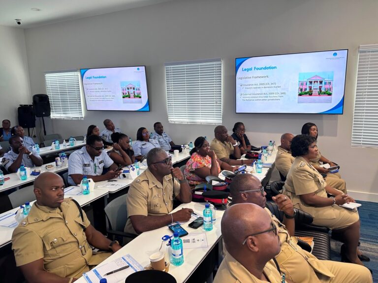 Insurance Commission of The Bahamas Strengthens Partnership with Royal BahamasPolice Force Through Insurance Awareness, Compliance and Enforcement Training