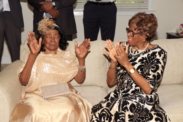 Mrs. Isadora Irene Burrows celebrates her 100th Birthday!