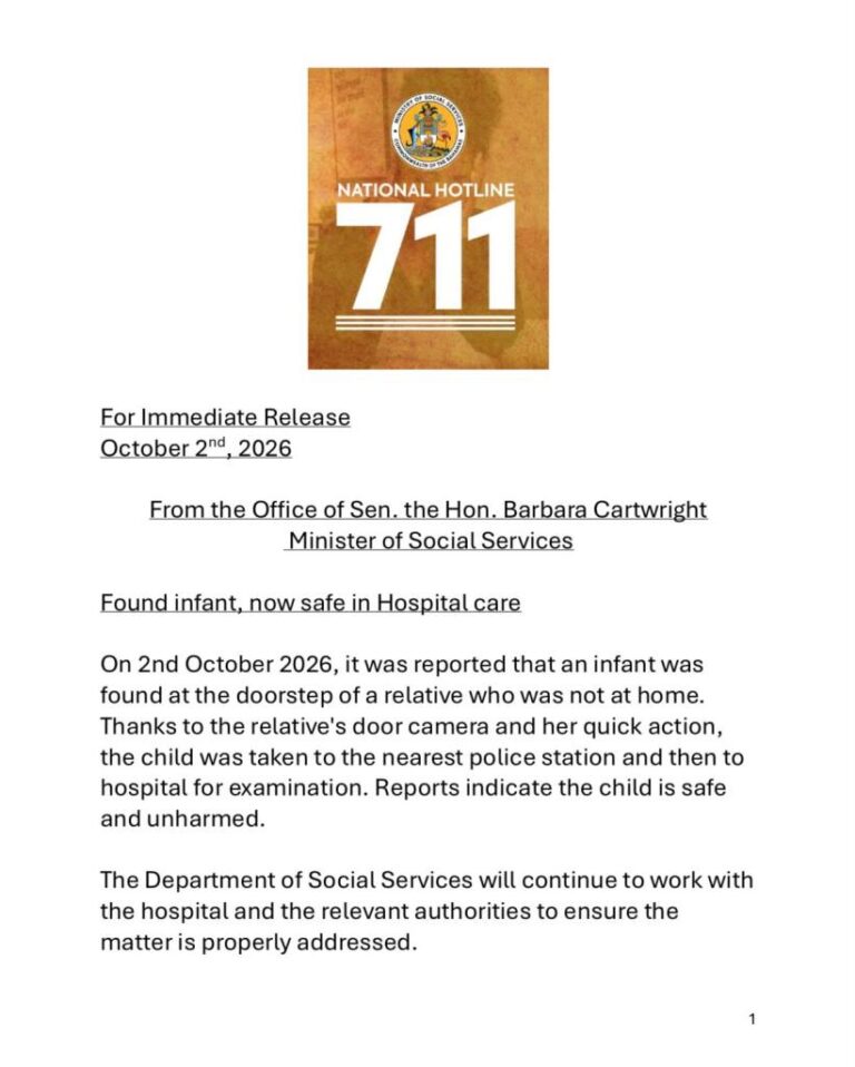 Found Infant, Now Safe In Hospital Care
